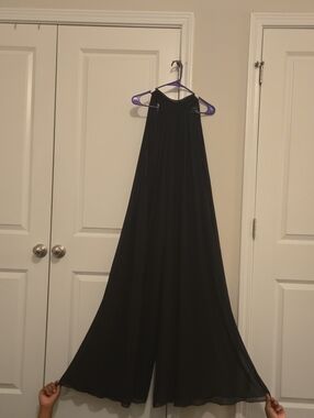 1. State Black Flowy Jumpsuit